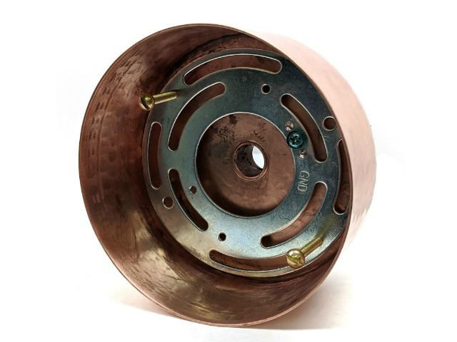 Picture of SoLuna Copper Pendant Light | Cone | Polished Copper