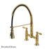 Gourmetier Heritage faucet GS1277AL Brushed Brass finish