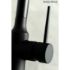 Kingston Brass New York Deck Mount Faucet LS2720NYL - Matte Black - Lever Handle