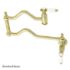 Kingston Brass Wall Mount Pot Filler KS2107BPL - Brushed Brass Finish