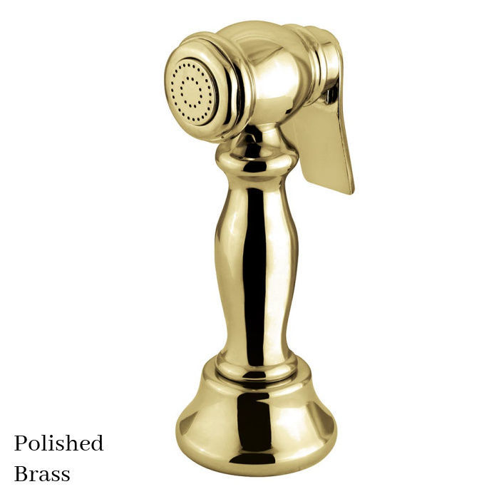 Kingston Brass Vintage Kitchen Faucet Side Sprayer CCRP1K2SPR Polished Brass