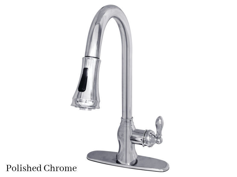 Kingston Brass American Classic Kitchen Faucet GSY7771ACL Polished Chrome Finish
