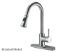 Concord LS8728DL Single-Handle Pull-Down Kitchen Faucet, Brushed Nickel
