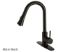 Concord LS8720DL Single-Handle Pull-Down Kitchen Faucet, Matte Black