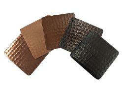 Copper Finish Samples Set of 5