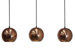 Custom copper pendant lighting