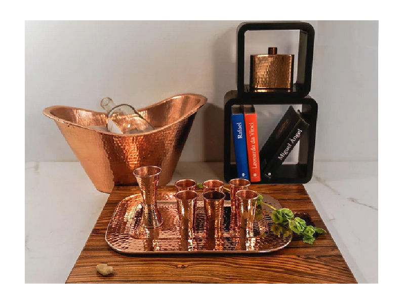 Picture of Polished Copper Martini Shaker By SoLuna