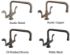Sonoma Forge Kitchen Faucet | Wingnut | Square Spout | Side Spray | Deck Mount
