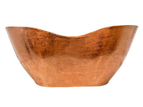 Merida Double-Wall Boat Style Copper Bathtub by SoLuna - SALE