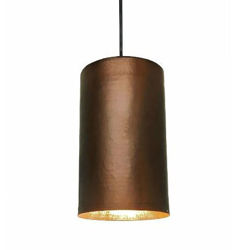 SoLuna Copper Pendant Light | Canister | Café Natural