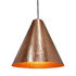 SoLuna Copper Lights | Cone Pendant Light | Polished Copper