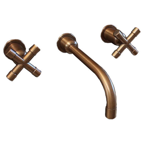 Sonoma Forge | Bathroom Faucet | Wherever with Cross Handles | Wall Mount