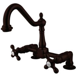 Picture of Kingston Brass Kitchen Faucet | Bridge | Two-Handle | Deck Mount