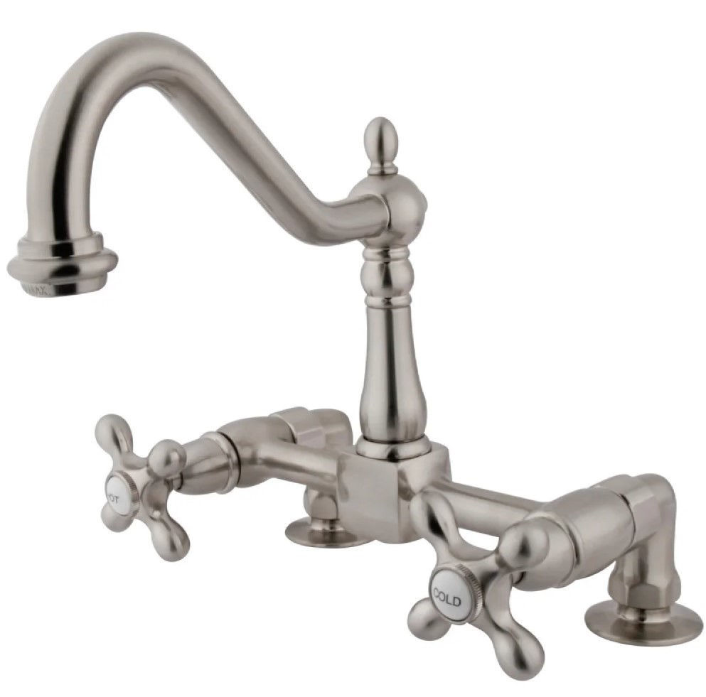 Picture of Kingston Brass Two-Handle Bridge Kitchen Faucet