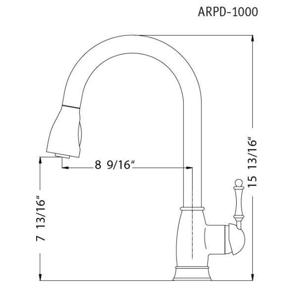 Hamat | Ariana Pull-Down Kitchen Faucet