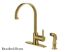 Kingston Brass Kitchen Faucet | Continental | Single Handle | Side Spray | Deck Mount