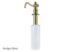 Vintage SD7603 Victorian Spout Metal Soap Dispenser, Antique Brass