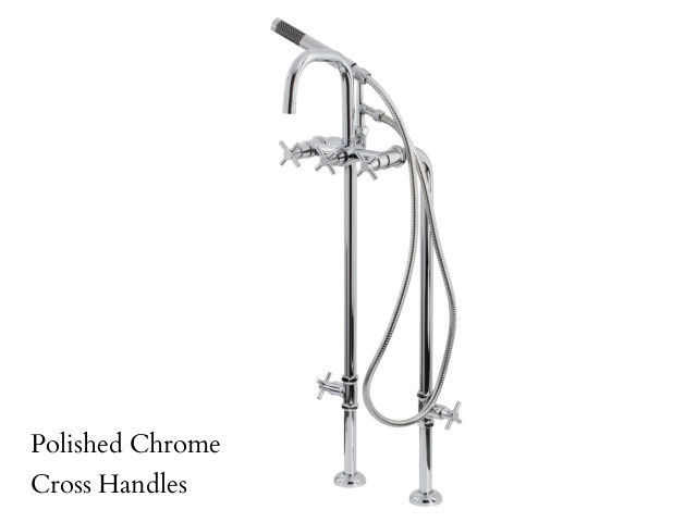 Picture of Kingston Brass Concord Freestanding Tub Filler Faucet with Hand Shower