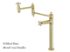 Kingston Brass Kitchen Faucet | Restoration | Pot Filler | Single Hole | Deck Mount