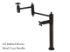 Kingston Brass Kitchen Faucet | Restoration | Pot Filler | Single Hole | Deck Mount