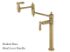 Kingston Brass Kitchen Faucet | Restoration | Pot Filler | Single Hole | Deck Mount