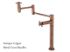 Kingston Brass Kitchen Faucet | Concord | Pot Filler | Single Post | Deck Mount