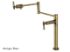 Kingston Brass Kitchen Faucet | Milano | Pot filler | Single Post | Deck Mount