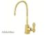 Kingston Brass Kitchen Faucet | Restoration | Water Filtration | Single Handle | Deck Mount