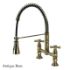 Kingston Brass Kitchen Faucet | Gourmetier Heritage | Two Handle | Deck Mount