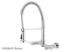 Kingston Brass Kitchen Faucet | Concord | Pull Down | Bridge | Wall Mount