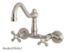 Kingston Brass Kitchen Faucet | Vintage | Bridge | Wall Mount
