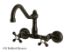 Kingston Brass Kitchen Faucet | Vintage | Bridge | Wall Mount
