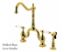 Kingston Brass Kitchen Faucet | English Country | Side Spray | Deck Mount