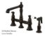 Kingston Brass Kitchen Faucet | English Country | Bridge | Side Spray | Deck Mount
