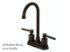 Kingston Brass Bar Faucet | Concord | Two Handle | Deck Mount