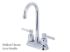 Kingston Brass Bar Faucet | Concord | Two Handle | Deck Mount