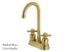 Kingston Brass Bar Faucet | Concord | Two Handle | Deck Mount
