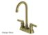 Kingston Brass Bar faucet | NuvoFusion | Centerset | Deck Mount