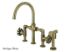 Kingston Brass Kitchen Faucet | Belknap | Bridge | Side Spray | Deck Mount