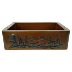 SoLuna Copper Farmhouse Sink | Osos Lunares | SALE