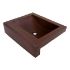 20" Bandeja Copper Bathroom Sink by SoLuna