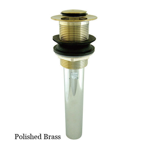 Trimscape Push Pop-Up Bathroom Sink Drain without Overflow by Kingston Brass