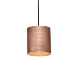 Bespoke copper pendant lighting