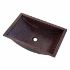 20.5" Trough Copper Bathroom Sink by SoLuna