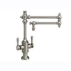 Waterstone Towson Kitchen Faucet with Double Handles  - 18" Articulated Spout