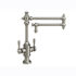 Waterstone Towson Kitchen Faucet with Double Handles  - 18" Articulated Spout