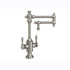 Waterstone Towson Kitchen Faucet with Double Handles  - 12" Articulated Spout