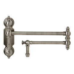 Waterstone Traditional Wall-Mount Pot Filler Faucet - Lever Handle