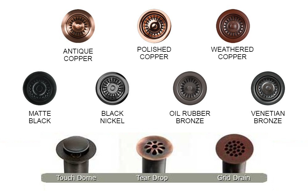 Picture of Bath Sink Drain Finish and Style