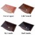 20.5" Trough Copper Bathroom Sink by SoLuna